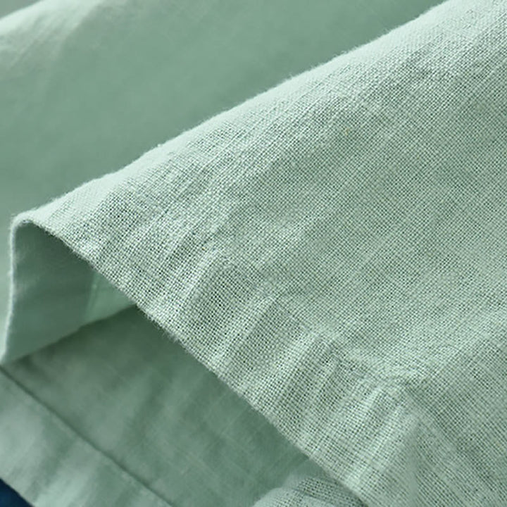 Buddha Stones Ramie Linen Loose Blouse Women Long Sleeve Shirt Chinese Hanfu Top - image 7