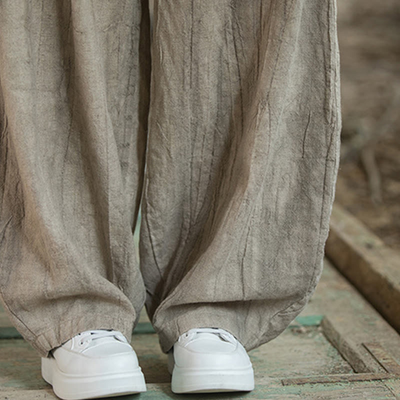 Buddha Stones Retro Tie Dye Harem Pants Casual Women's Yoga Pants With Pockets - image 15