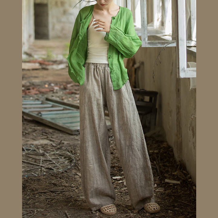 Buddha Stones Retro Tie Dye Harem Pants Casual Women's Yoga Pants With Pockets - image 11