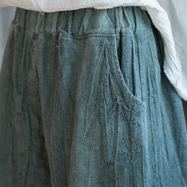 Buddha Stones Retro Tie Dye Harem Pants Casual Women's Yoga Pants With Pockets - image 33