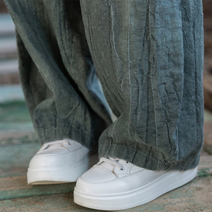 Buddha Stones Retro Tie Dye Harem Pants Casual Women's Yoga Pants With Pockets - image 34