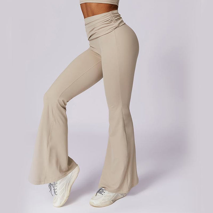 Buddha Stones Sleeveless Backless Strap Tank Top Bra Flared Pants Sports Fitness Yoga - image 58