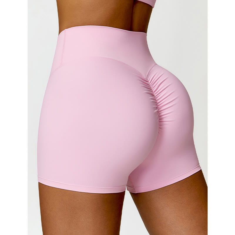 Buddha Stones Gym Sports Yoga Backless Bra Crop Tank Top Shorts - image 44