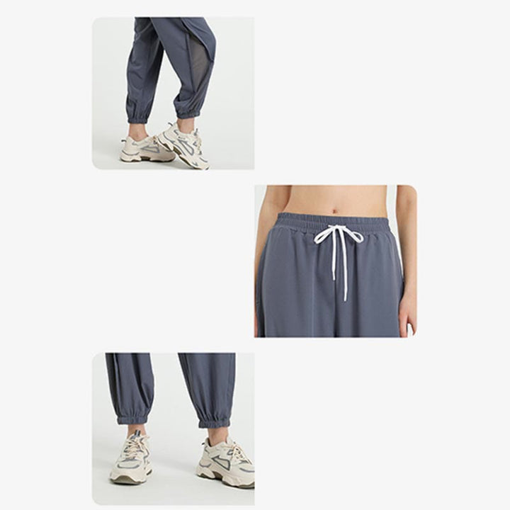 Buddha Stones High Waist Loose Fitness Yoga Sports Track Pants With Pockets - image 5