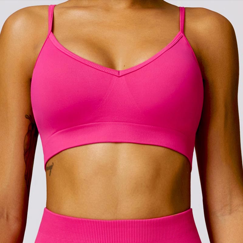 Buddha Stones Seamless Backless Criss-Cross Strap Tank Top Bra Leggings Pants Sports Fitness Yoga