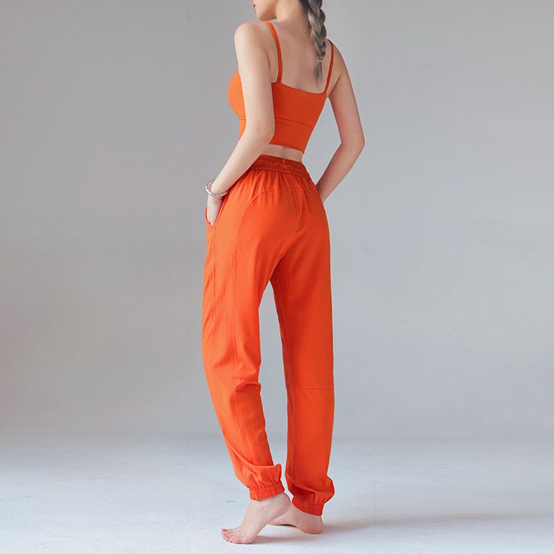 Buddha Stones High Waist Fitness Yoga Sports Jogger Track Pants With Pockets Sweatpants - image 3