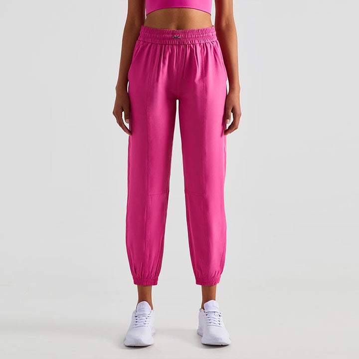 Buddha Stones High Waist Fitness Yoga Sports Jogger Track Pants With Pockets Sweatpants - Rose Red - US8-10，UK/AU12-14，EU40-42 (XL) - image 34