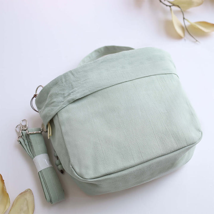 Buddha Stones Suzhou Embroidery Lotus Epiphyllum Magnolia Cotton Linen Tote Crossbody Bag Shoulder Bag Handbag - image 3