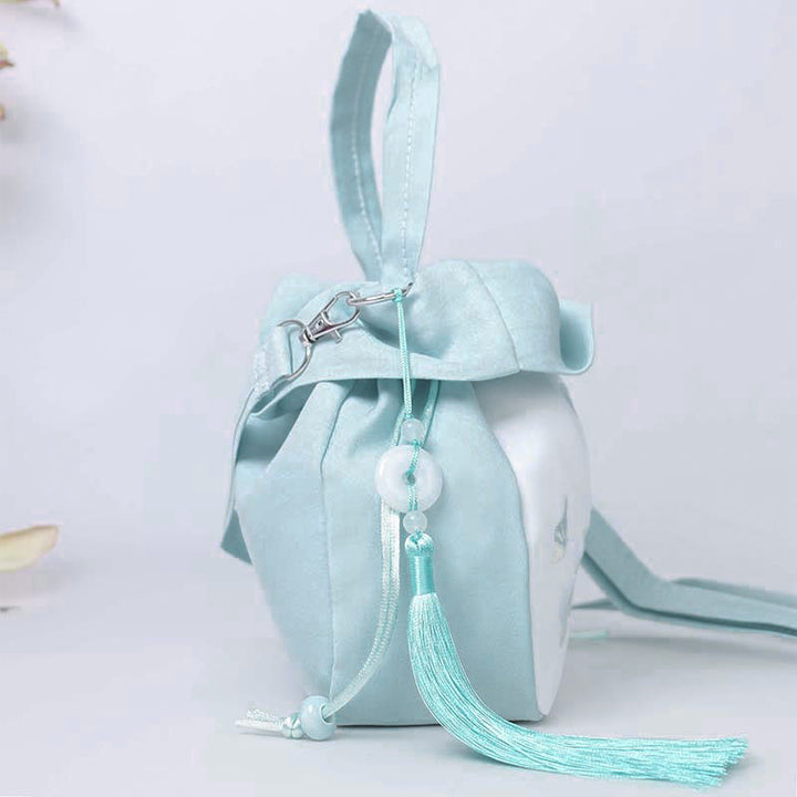 Buddha Stones Suzhou Embroidery Lotus Epiphyllum Magnolia Cotton Linen Tote Crossbody Bag Shoulder Bag Handbag - image 18