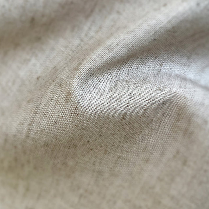 Buddha Stones Solid Color Men Short Sleeve Button Linen Shirt - image 11