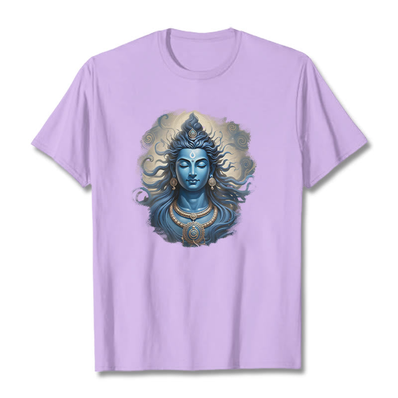 Buddha Stones OM NAMAH SHIVAYA Buddha Tee T-shirt - Plum - 2XL - image 16