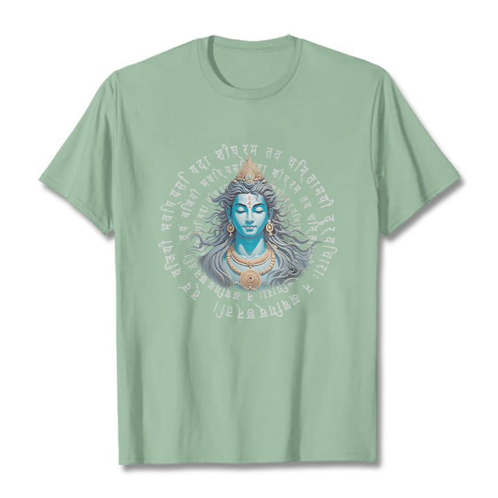 Buddha Stones Sanskrit You Have Won When You Learn Tee T-shirt - PaleGreen - 2XL - image 13