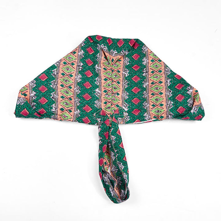 Buddha Stones Colored Stripes Pattern Cotton Shoulder Bag - image 22