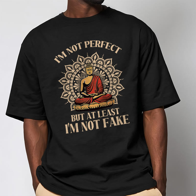 Buddha Stones I'm Not Perfect Tee T-shirt - image 4