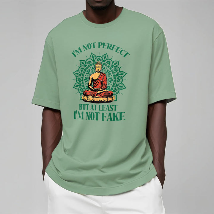 Buddha Stones I'm Not Perfect Tee T-shirt - image 2