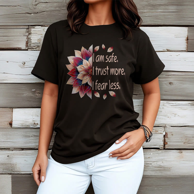 Buddha Stones I Am Safe Tee T-shirt - image 3
