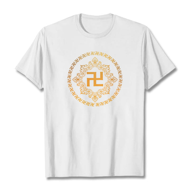 Buddha Stones Swastika Tee T-shirt