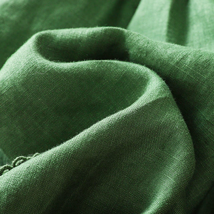 Buddha Stones Summer Women's Cotton Drawstring Harem Pants With Pockets - image 15