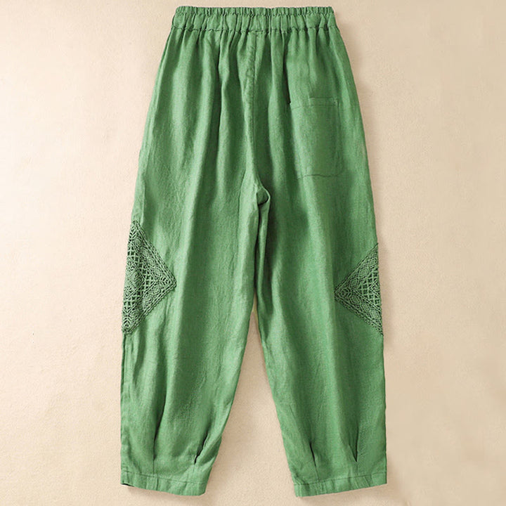 Buddha Stones Summer Women's Drawstring Harem Pants With Pockets - image 9
