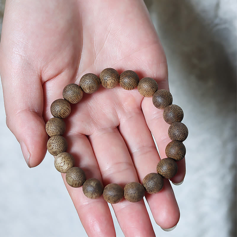 Buddha Stones Natural Brunei Texture Agarwood Strength Bracelet