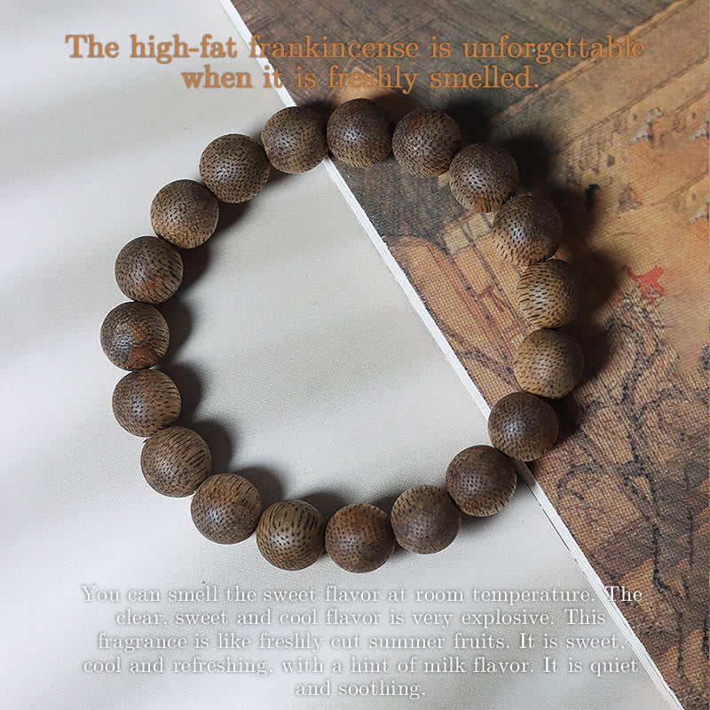 Buddha Stones Natural Brunei Texture Agarwood Strength Bracelet