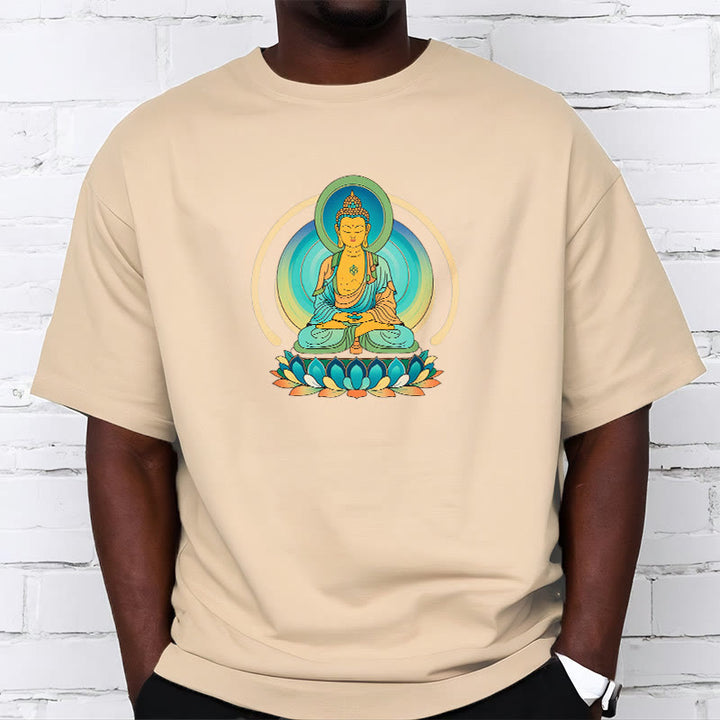 Buddha Stones Lotus Buddha Tee T-shirt - image 2