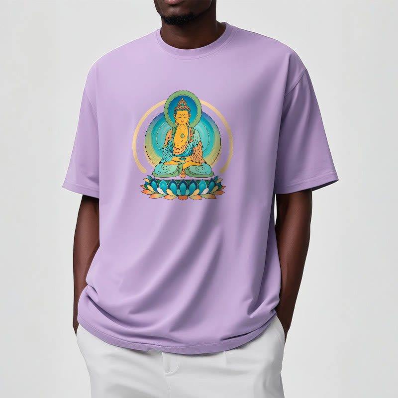 Buddha Stones Lotus Buddha Tee T-shirt - image 17