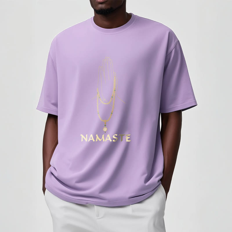 Buddha Stones NAMASTE Tee T-shirt - image 18