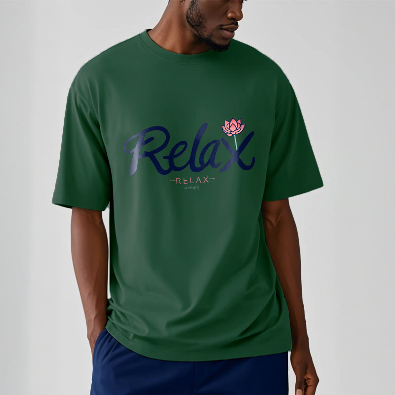 Buddha Stones RELAX Lotus Tee T-shirt - image 11