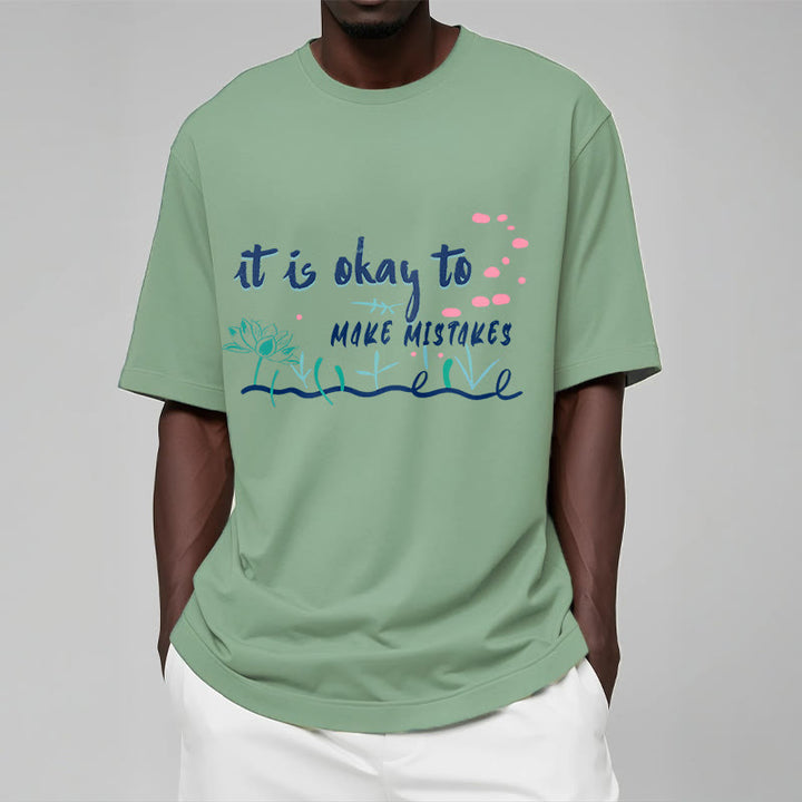Buddha Stones It Is Okay To Make Mistakes Tee T-shirt - image 16