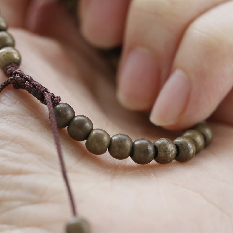 Buddha Stones Copper Brass Beads Balance Wealth Simple Bracelet