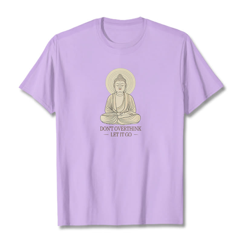 Buddha Stones Don't Overthink Tee T-shirt - Plum - 2XL - image 17
