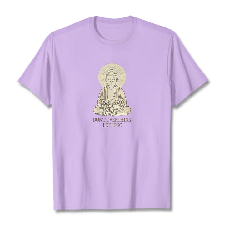 Buddha Stones Don't Overthink Tee T-shirt - Plum - 2XL - image 17
