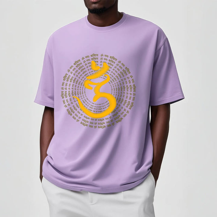 Buddha Stones 108 OM NAMAH SHIVAYA Mantra Sanskrit Tee T-shirt - image 14