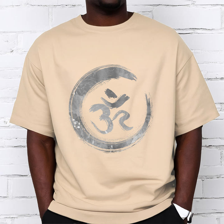 Buddha Stones OM Mantra Sanskrit Tee T-shirt