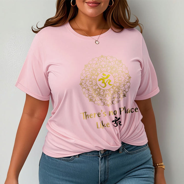 Buddha Stones There Is No Place Like Lotus Tee T-shirt