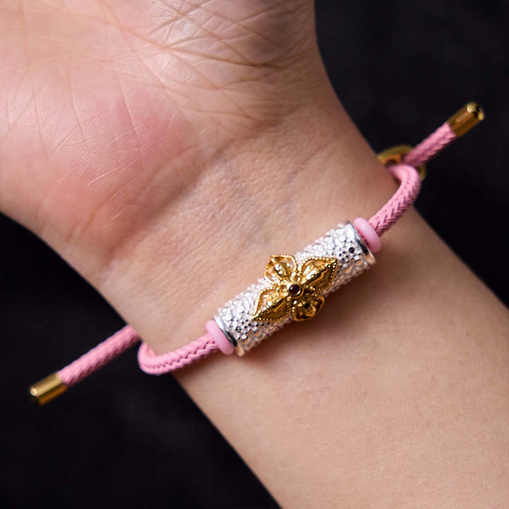 Buddha Stones Copper Luck Red String Bracelet