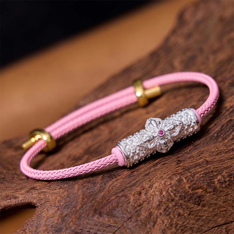 Buddha Stones Copper Luck Red String Bracelet