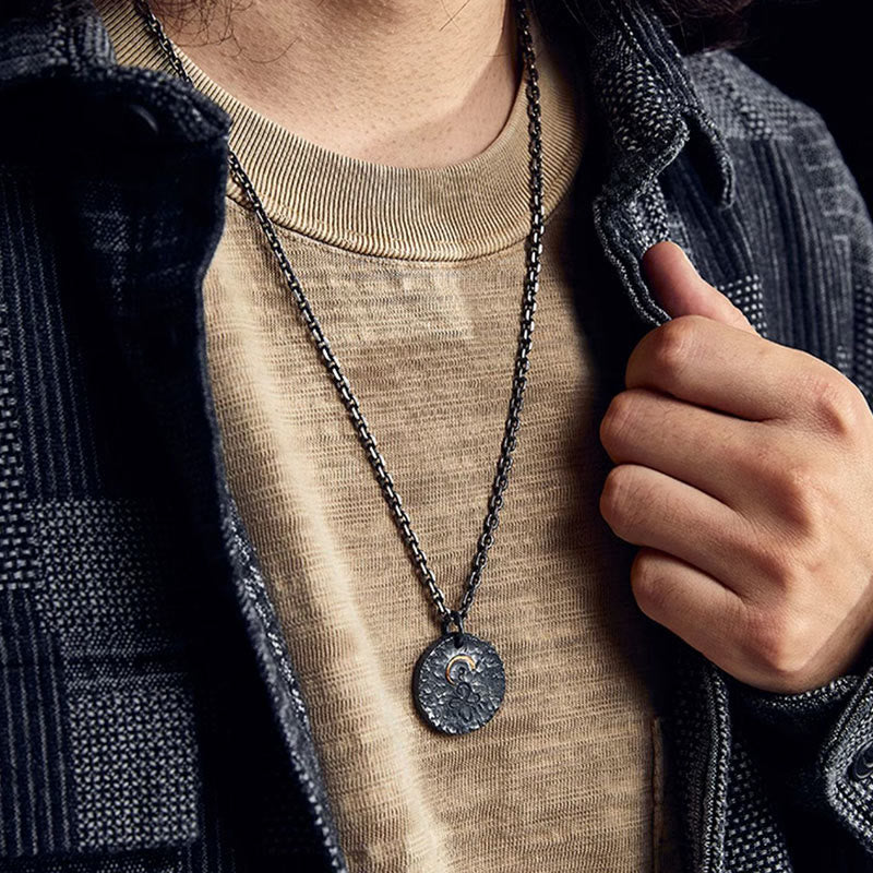 Buddha Stones 999 Sterling Silver 999 Gold 925 Sterling Silver Buddha Statue Lotus Necklace Pendant - image 3