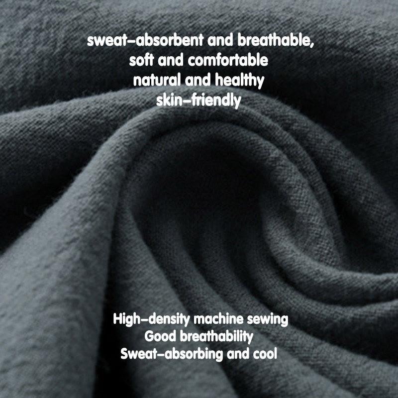 Buddha Stones Frog-Button Tang Long Sleeve Shirt Pants Men's Suit - image 8