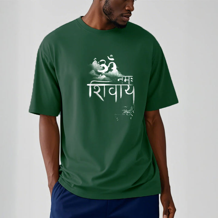Buddha Stones OM NAMAH SHIVAYA Mountain Cotton Tee T-shirt - image 11