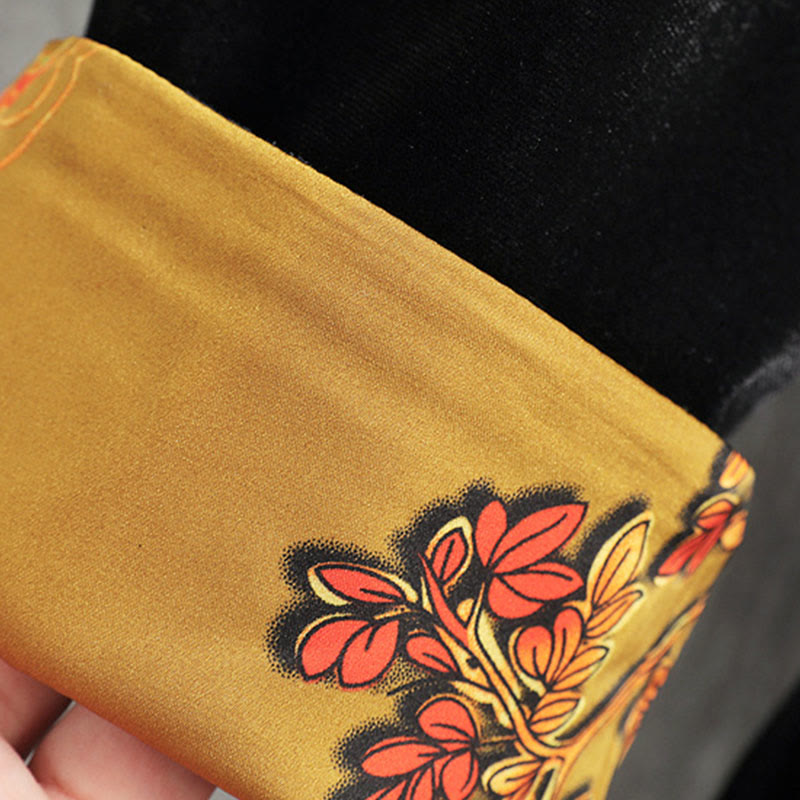 Buddha Stones Tang Suit Frog-button Round Neck Cotton Men's Jacket Shirt Clothing - image 5