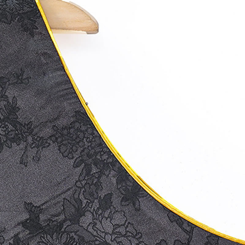 Buddha Stones Vintage Embroidery Plum Blossom Pattern Double-Sided Wear Vest - image 9