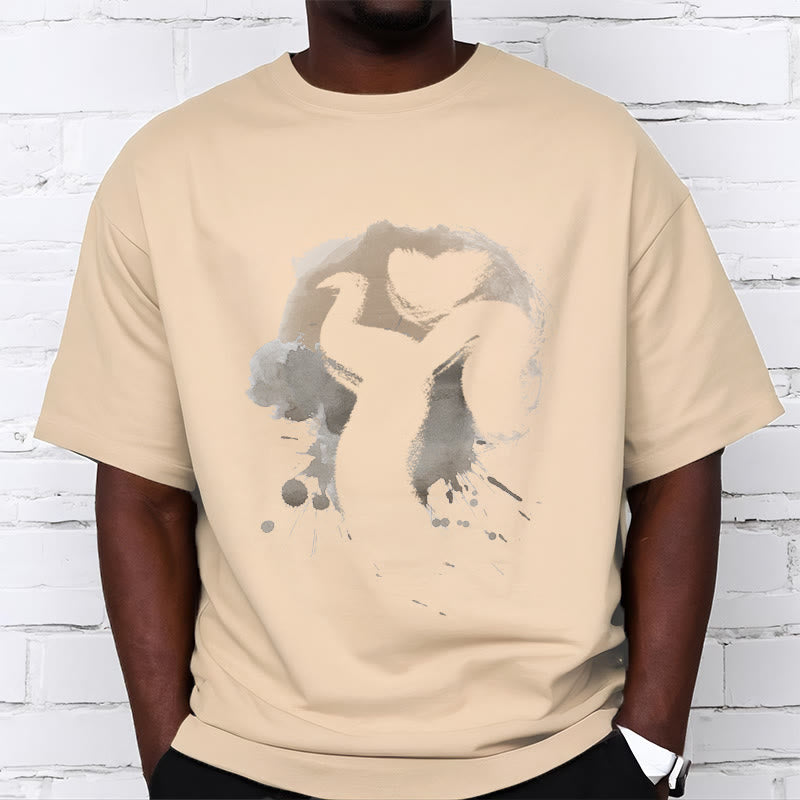 Buddha Stones OM Swan Cotton Tee T-shirt - image 13