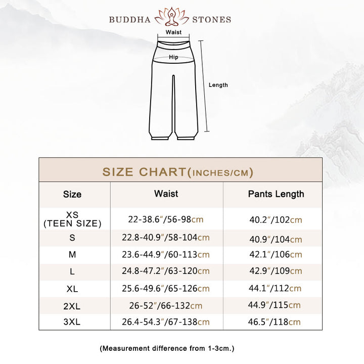 Buddha Stones Meditation Zen Prayer Spiritual Tai Chi Qigong Practice Unisex Embroidery Clothing Set - image 4