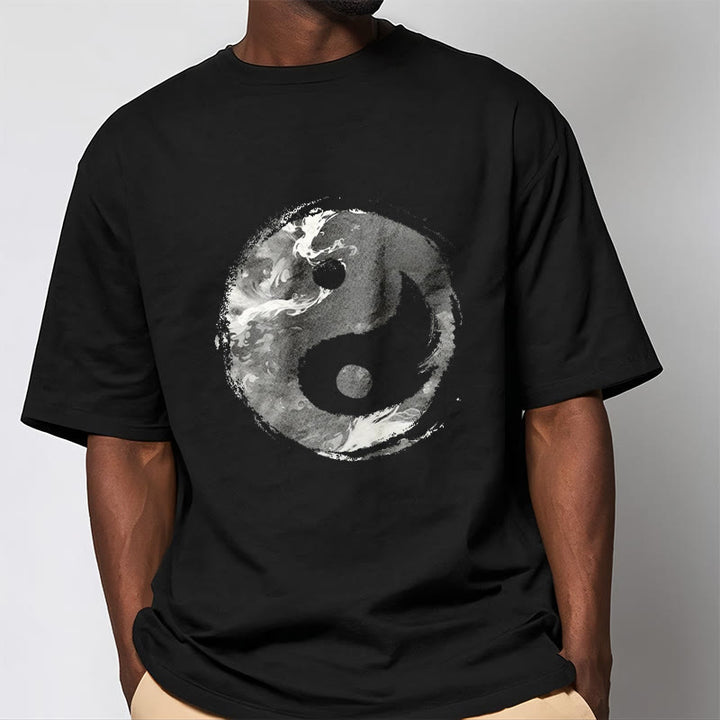 Buddha Stones Yin Yang Cotton Tee T-shirt - image 7