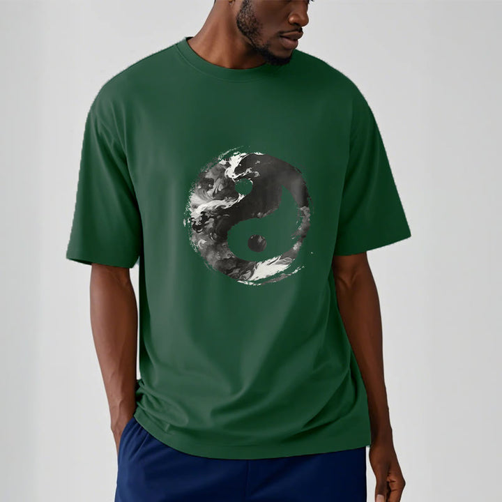 Buddha Stones Yin Yang Cotton Tee T-shirt - image 10