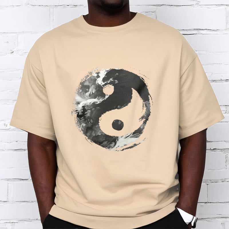 Buddha Stones Yin Yang Cotton Tee T-shirt - image 14