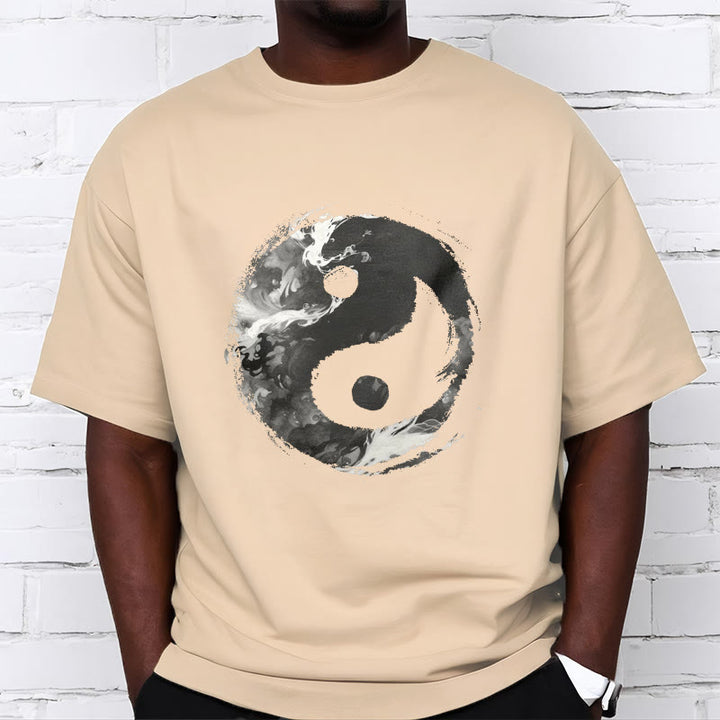 Buddha Stones Yin Yang Cotton Tee T-shirt - image 14