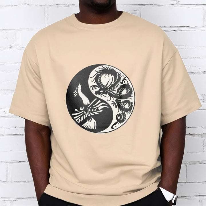 Buddha Stones Phoenix Yin Yang Cotton Tee T-shirt - image 14